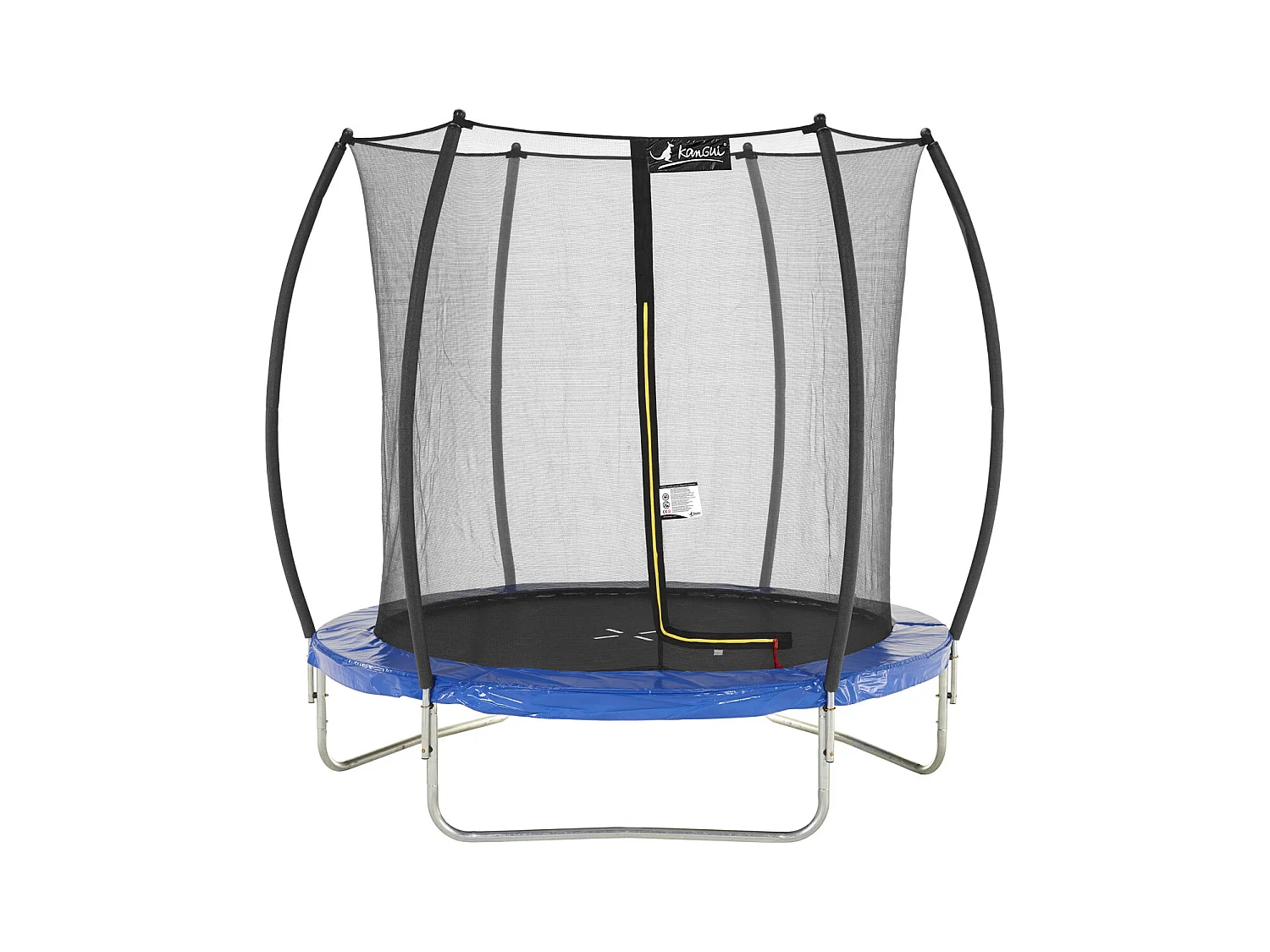 Kangui - Trampoline rond Ø250cm avec filet de sécurité intérieur- Bleu-  FPR 250