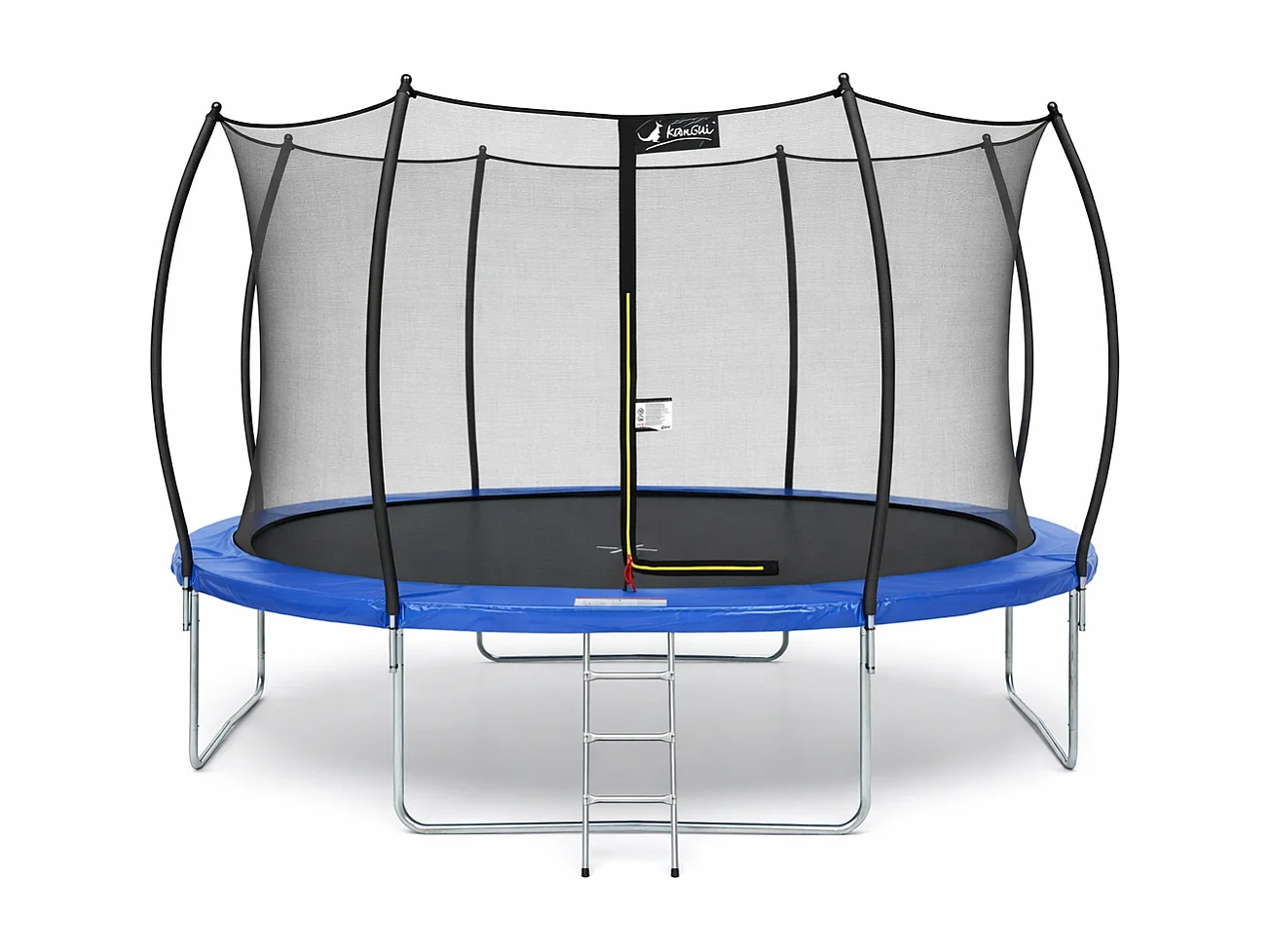 Kangui - Trampoline rond Ø430cm avec filet de sécurité et échelle - Bleu -  FPR 430
