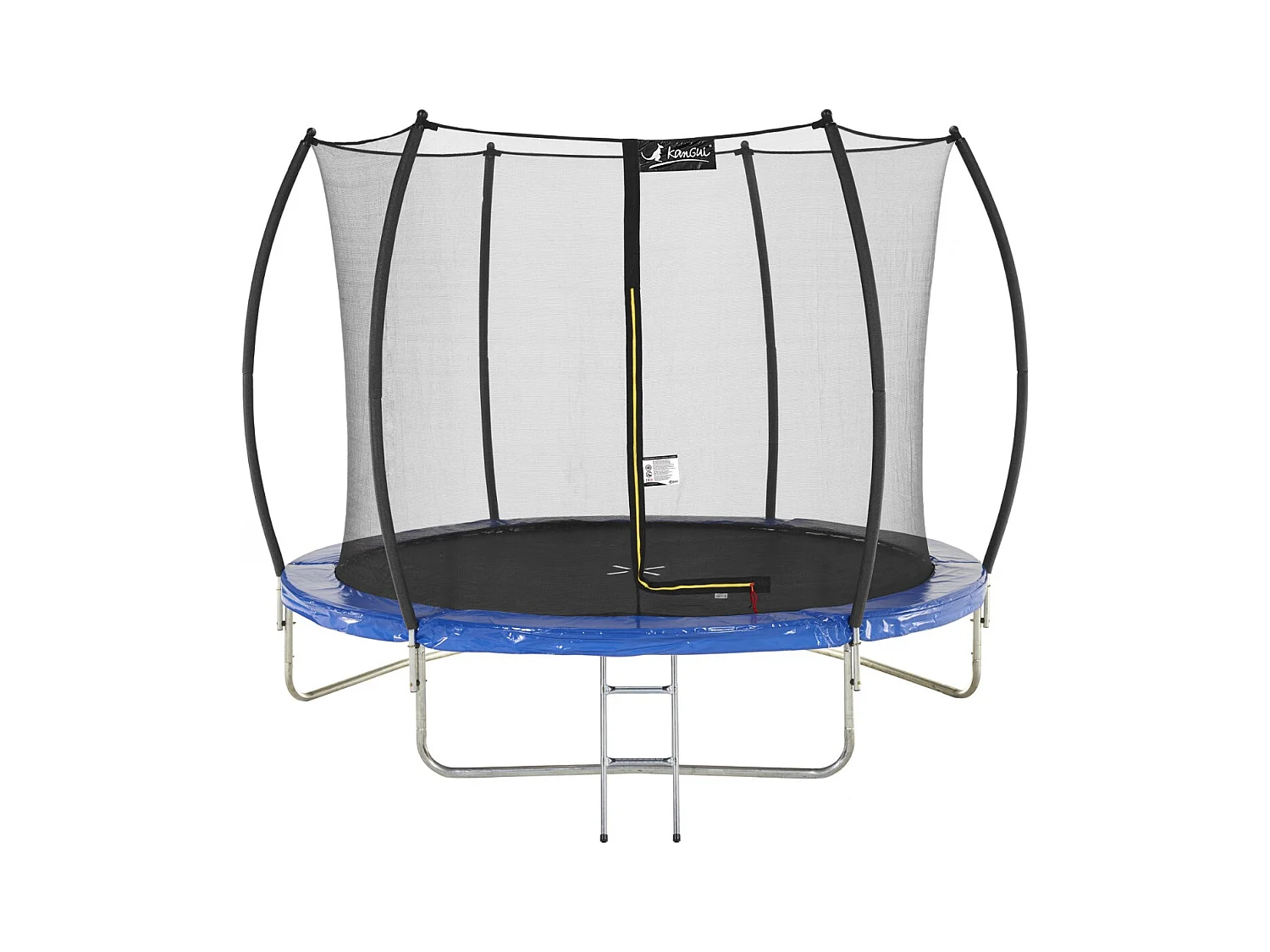 Kangui - Trampoline rond Ø300cm avec filet de sécurité et échelle - Bleu - FPR 300