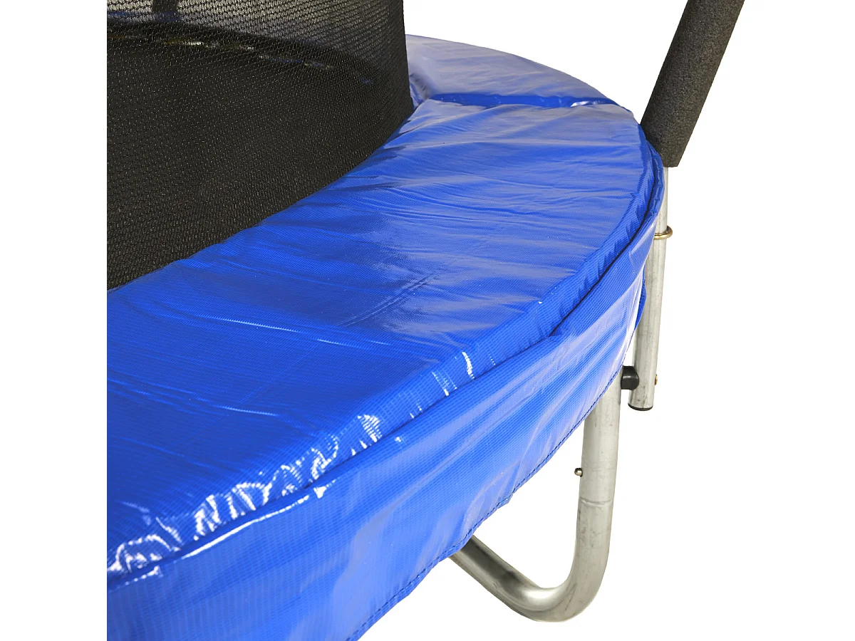 Kangui - Trampoline rond Ø300cm avec filet de sécurité et échelle - Bleu - FPR 300