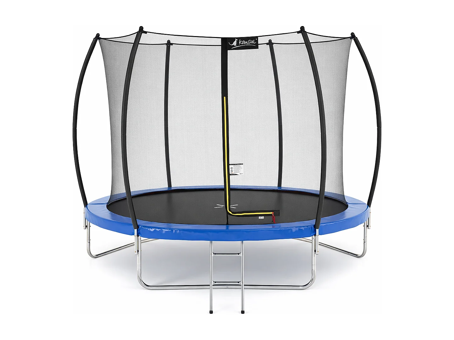 Kangui - Trampoline rond Ø300cm avec filet de sécurité et échelle - Bleu - FPR 300