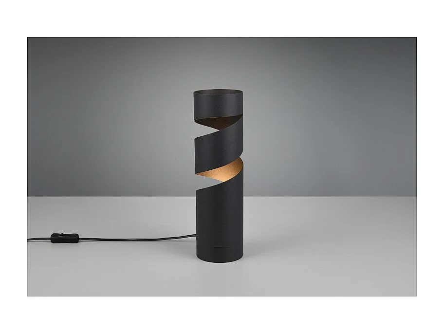 Lampe de table cylindrique 35 cm Stream