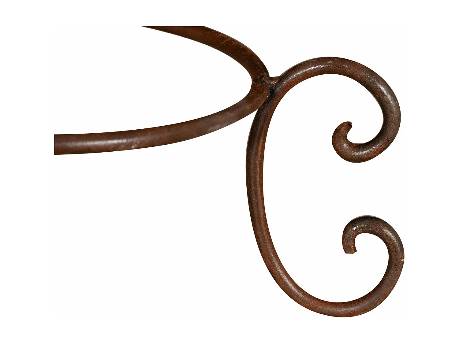 BISCOTTINI Porte-Pot – Support en Fer Solide -  Support Métallique pour Plantes - Support de Plante - Jardinière - Décoratif - Extérieure - 40x40x19 cm