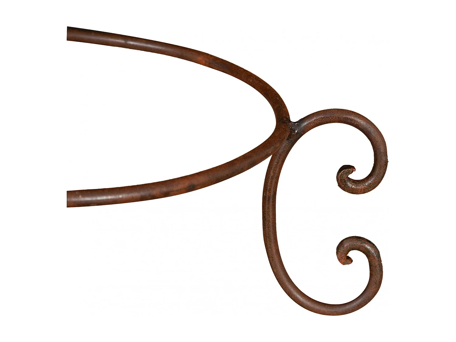 BISCOTTINI Porte-Pot – Support en Fer Solide - Pot de Fleurs - Support Métallique pour Plantes - Jardinière - Décoratif -Extérieure - 55x55x22 cm