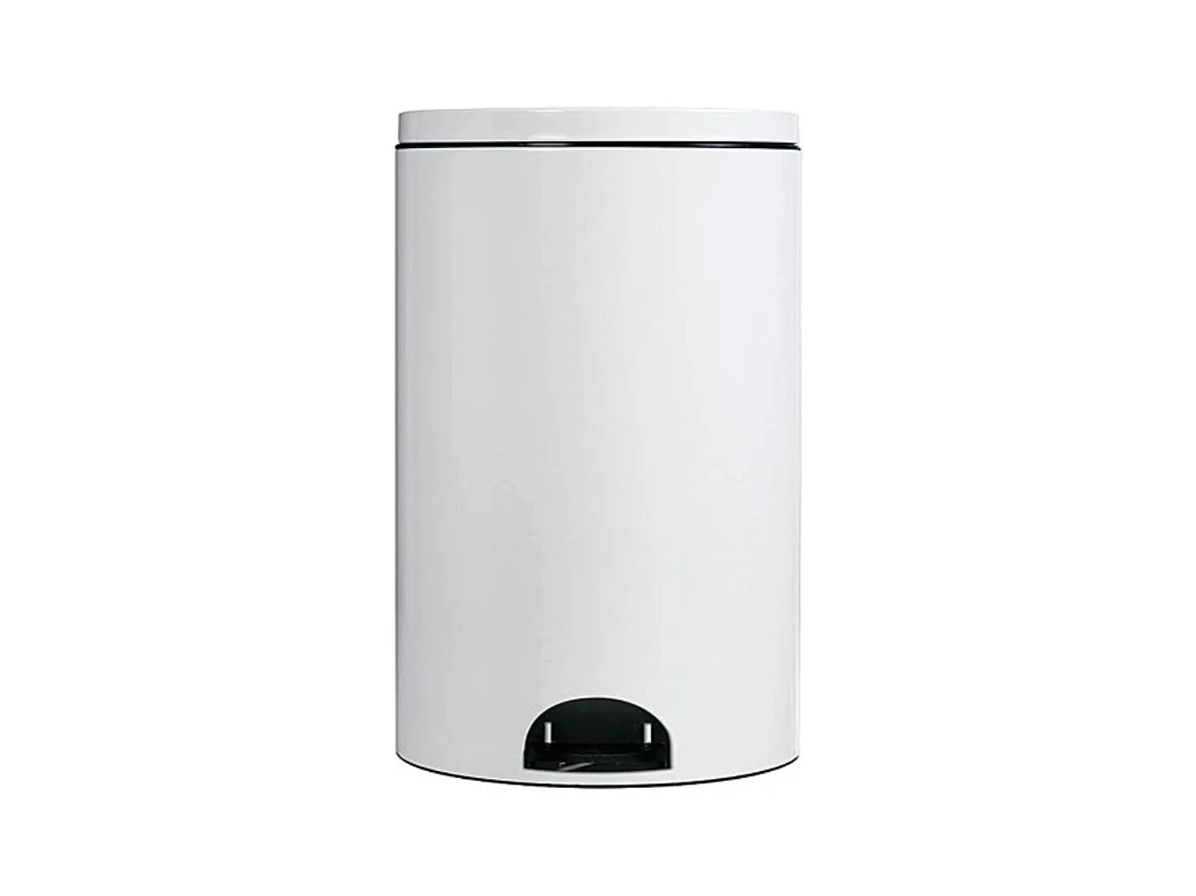 Rossignol Poubelle à pedale 14l blanc - 90264