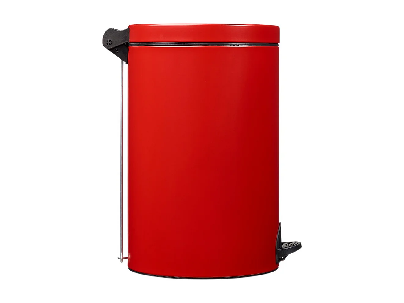 Rossignol Poubelle à pédale 20l rouge - 90259