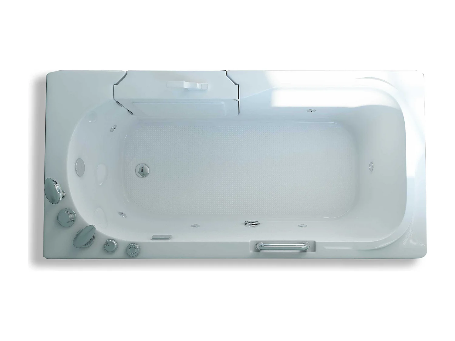 Vasca idromassaggio con Porta a Destra 153 x 76 cm – Pansy