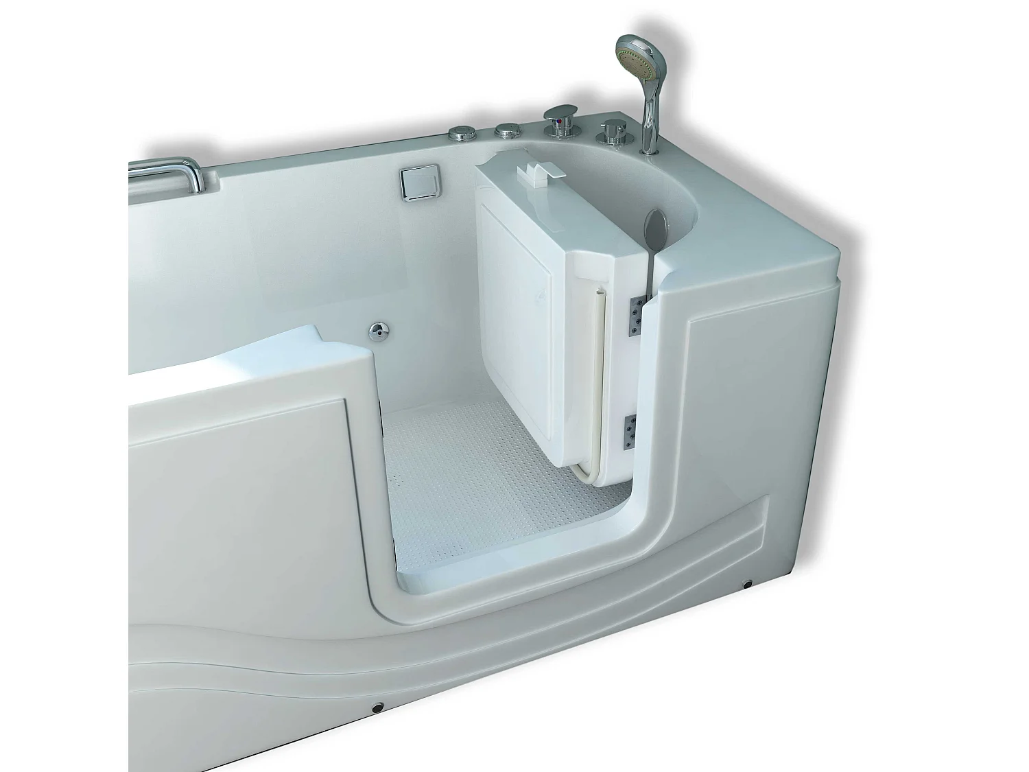 Vasca idromassaggio con Porta a Destra 153 x 76 cm – Pansy