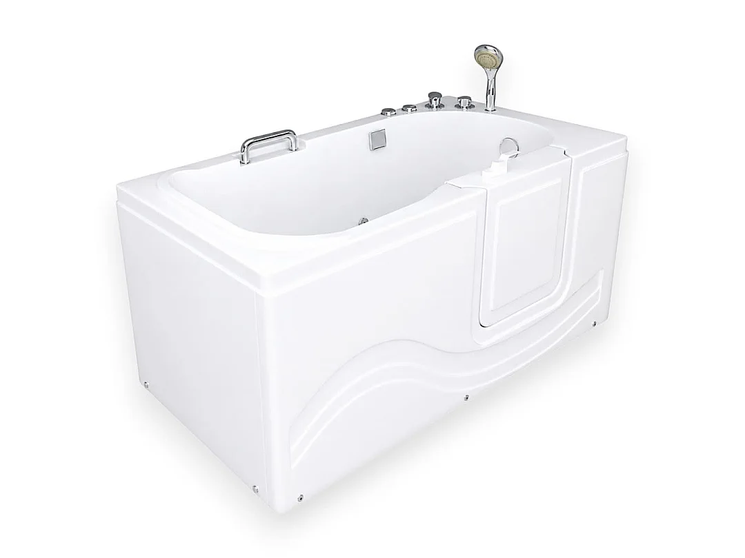 Bañera de hidromasaje con puerta la derecha 153 x 76 cm – Pansy