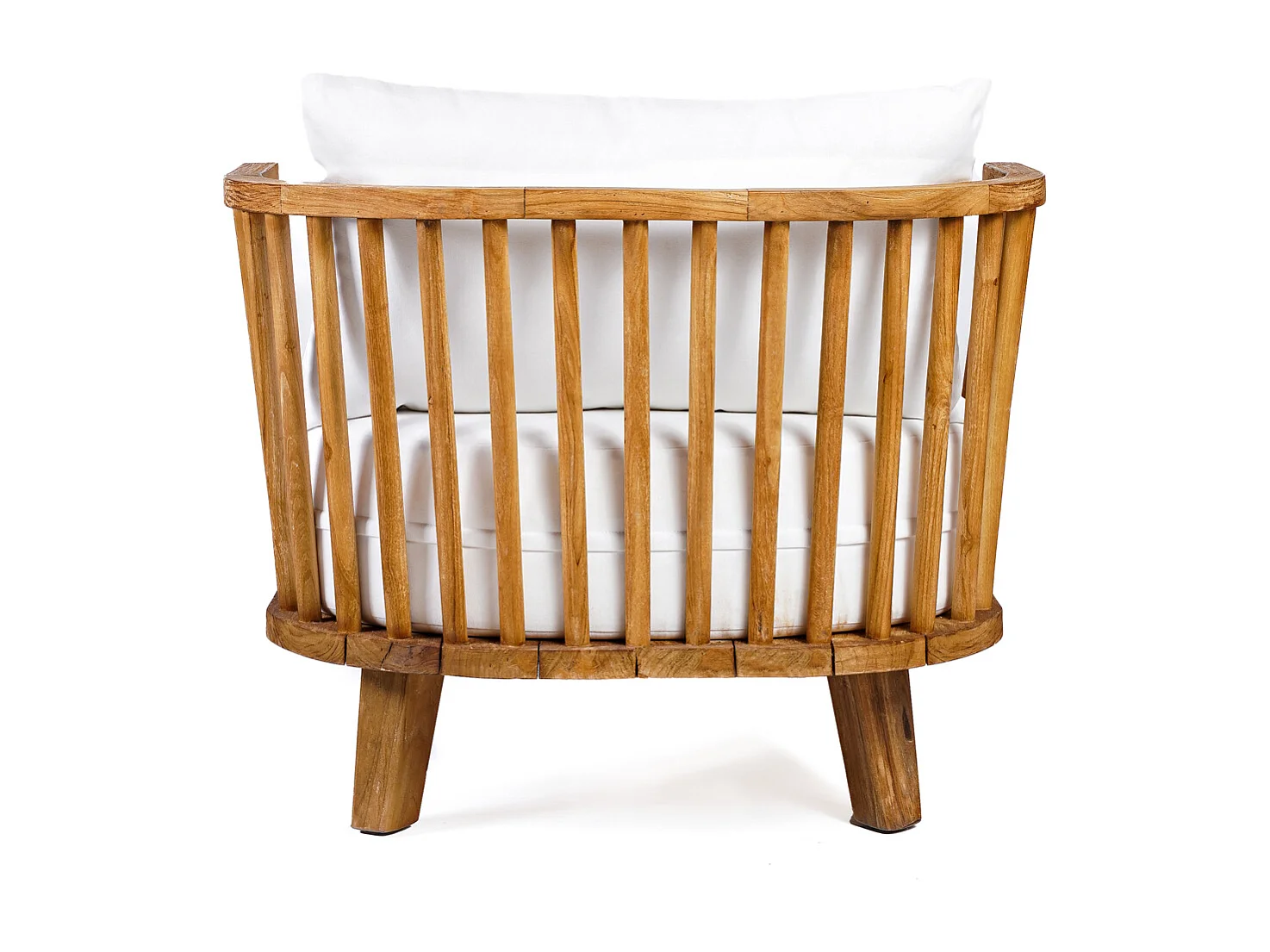 Daybed Malawi - Natur Weiß