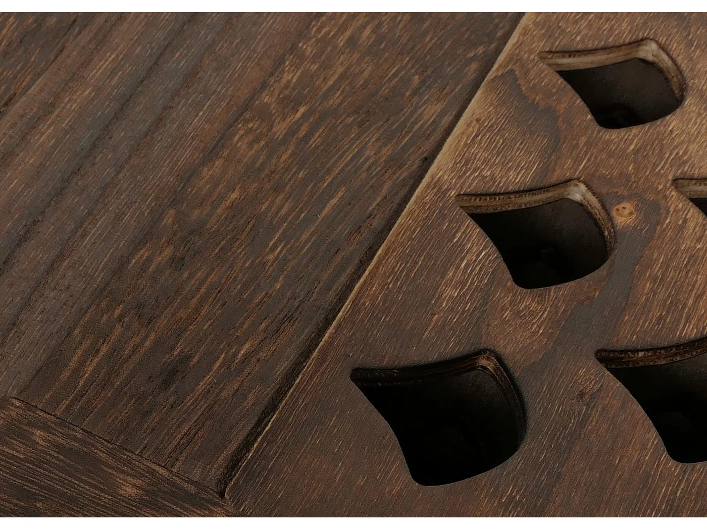 Paravento divisore separè decorativo MCW-A84 6 pannelli 245x170cm marrone