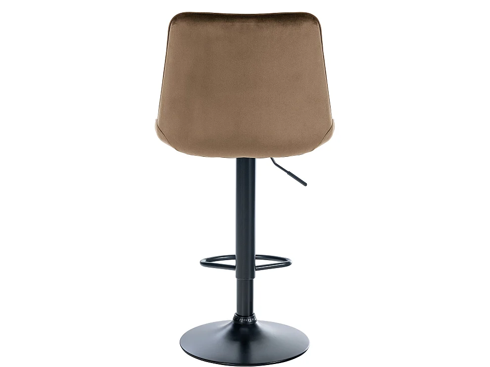 Lot de 2  Tabouret de bar - Velours - Marron - Toni