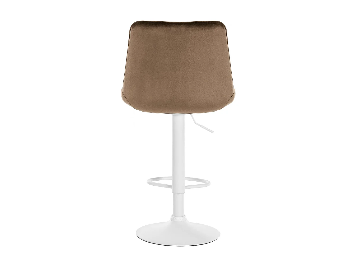 Lot de 2  Tabouret de bar - Velours - Marron - Toni