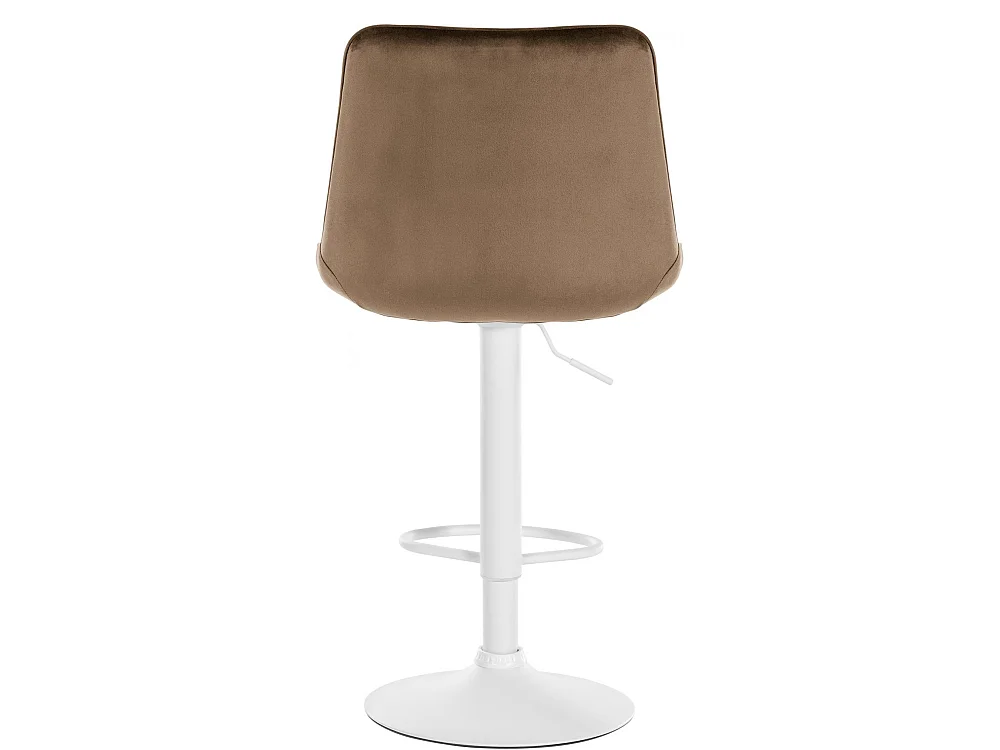 Lot de 2  Tabouret de bar - Velours - Marron - Toni