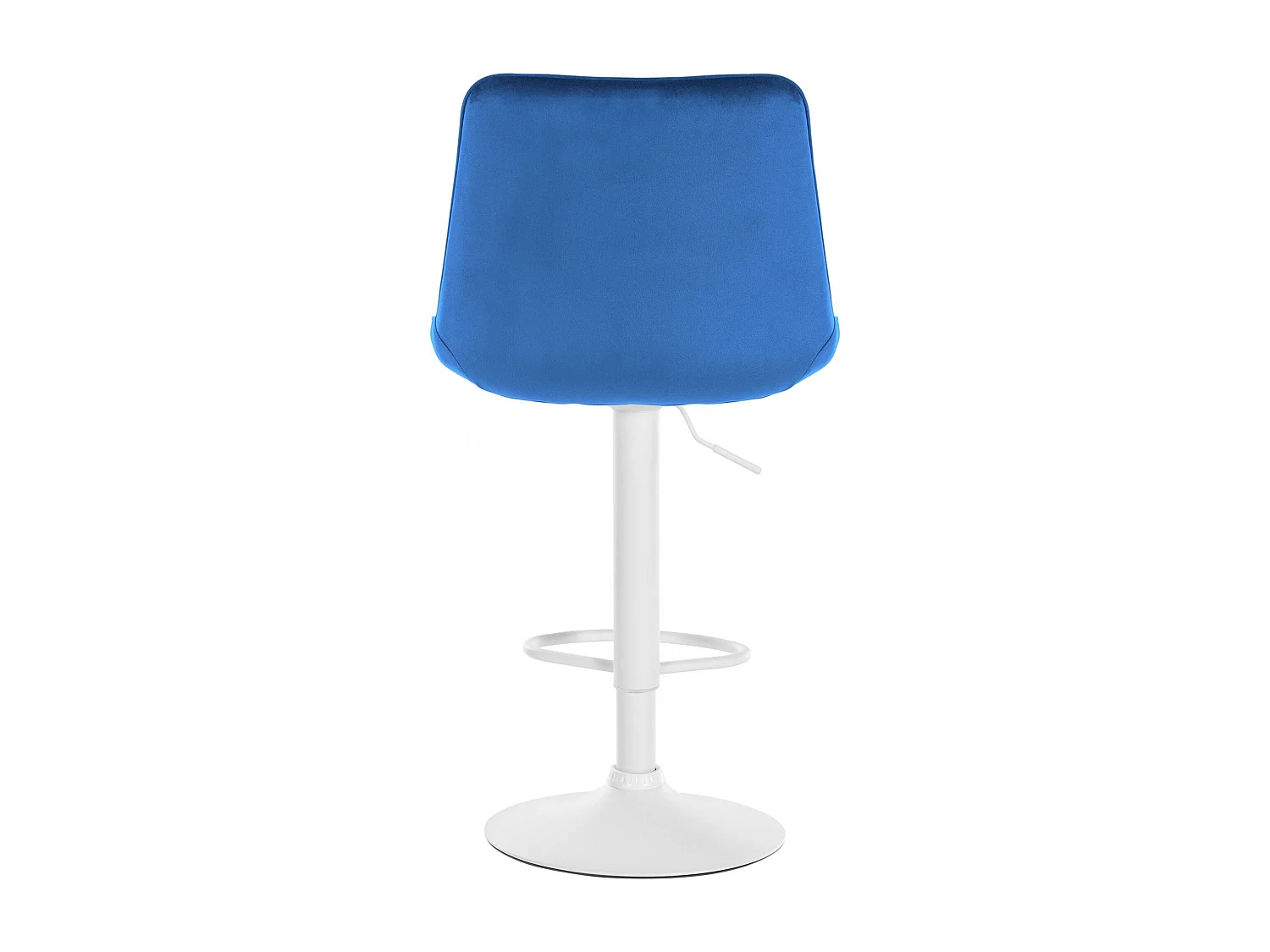 Lot de 2  Tabouret de bar - Velours - Bleu - Toni