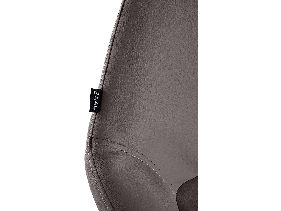 Tabouret de bar - Similicuir - Marron - Braga