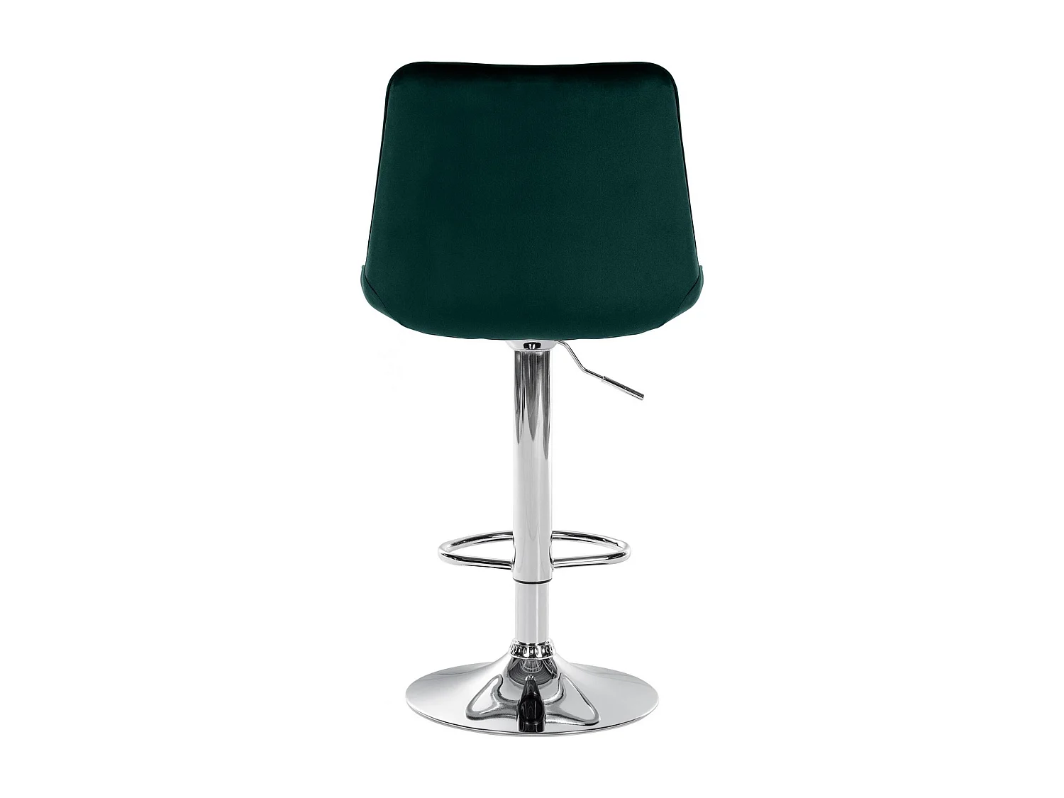 Lot de 2  Tabouret de bar - Velours - Vert - Toni