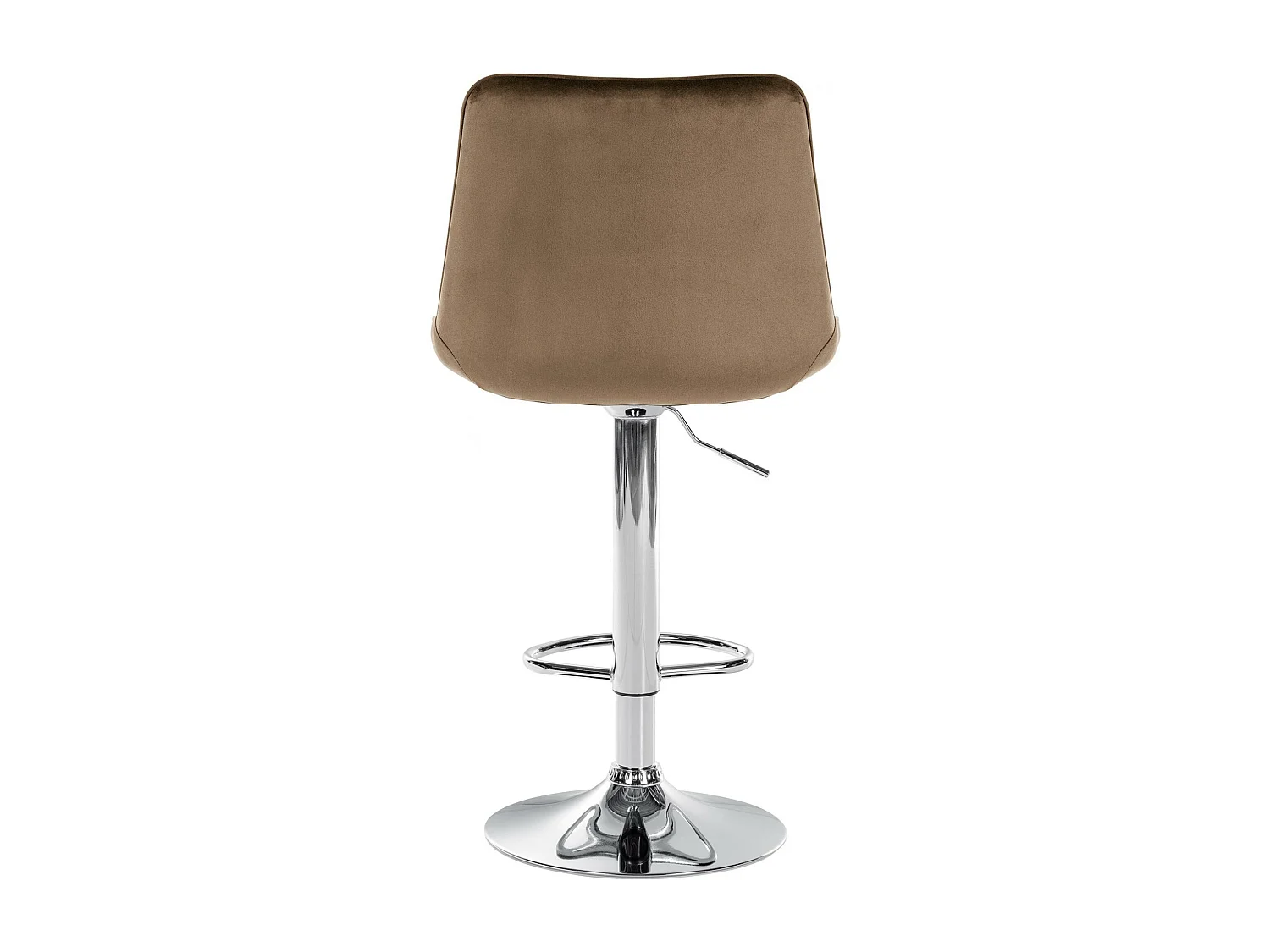 Lot de 2  Tabouret de bar - Velours - Marron - Toni
