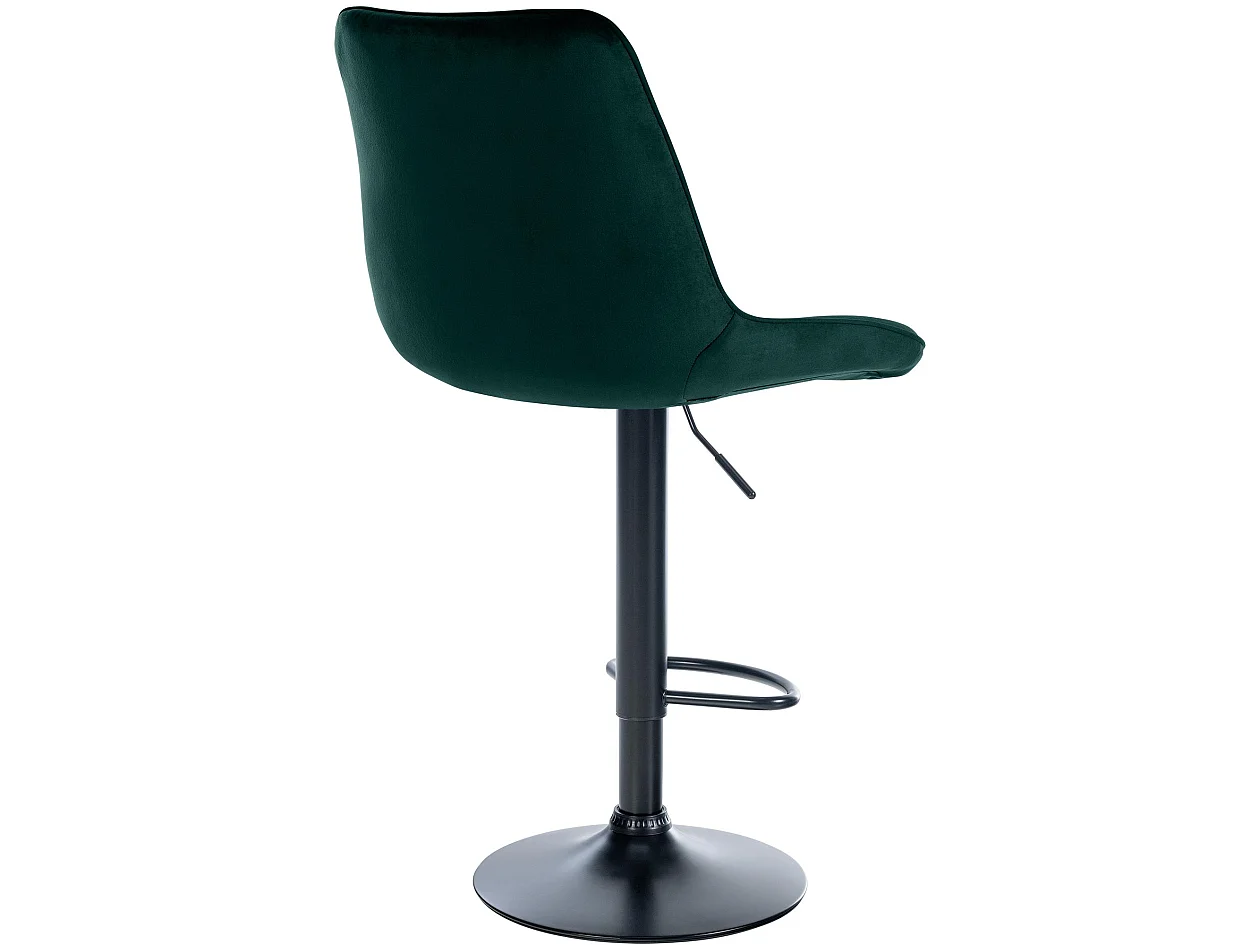 Lot de 2  Tabouret de bar - Velours - Vert - Toni