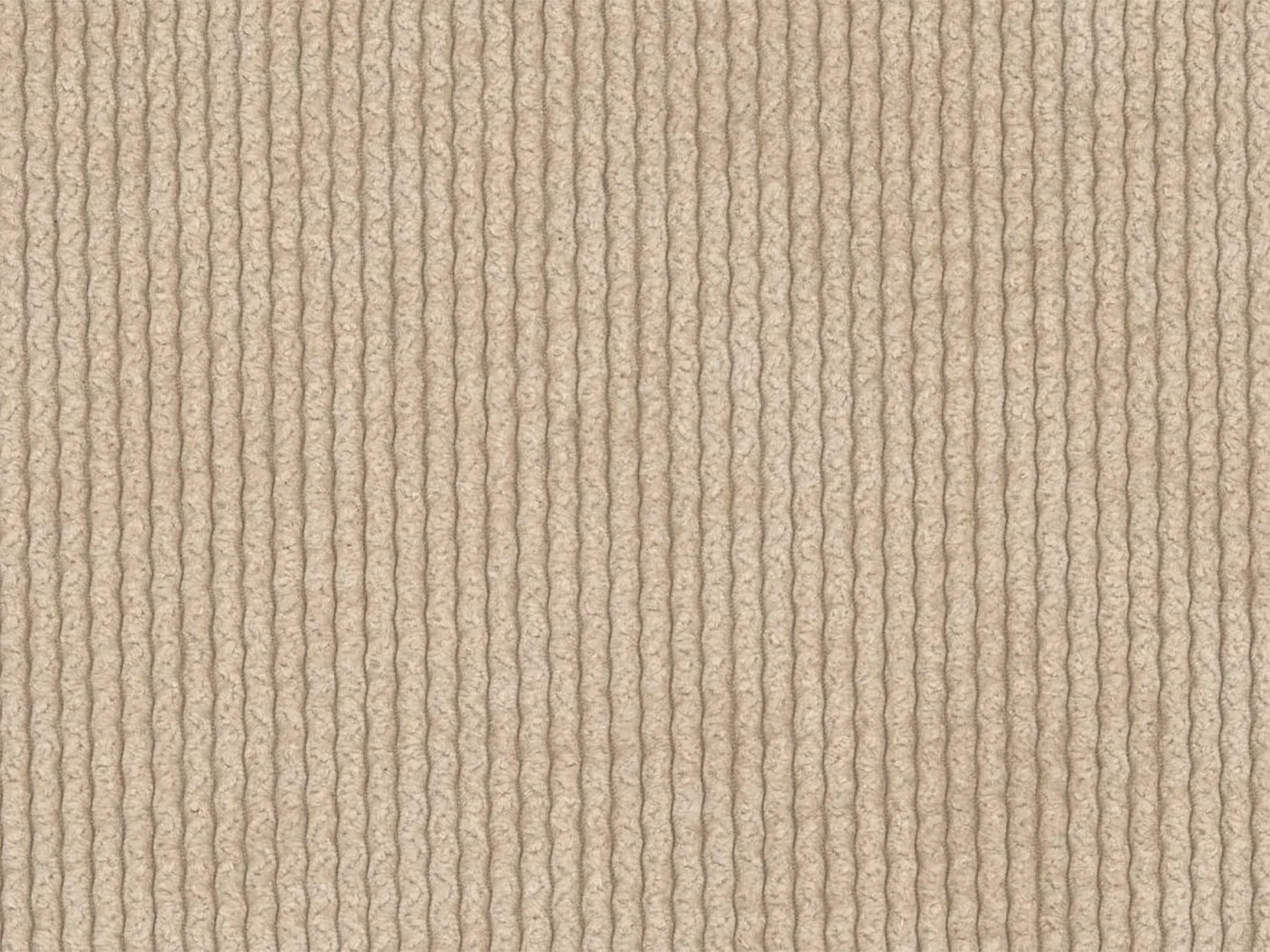 Stor högervrån bäddsoffa i beige finkantig manchestertyg POGNI från Maison Céphy