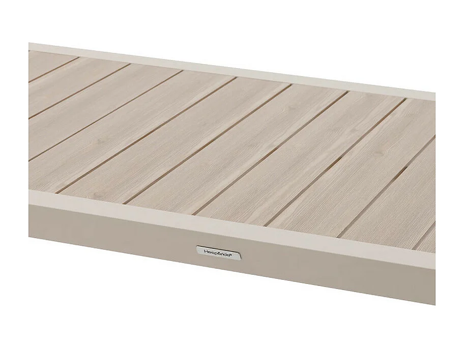 Table fixe 6p Evasion lin/argile Hespéride