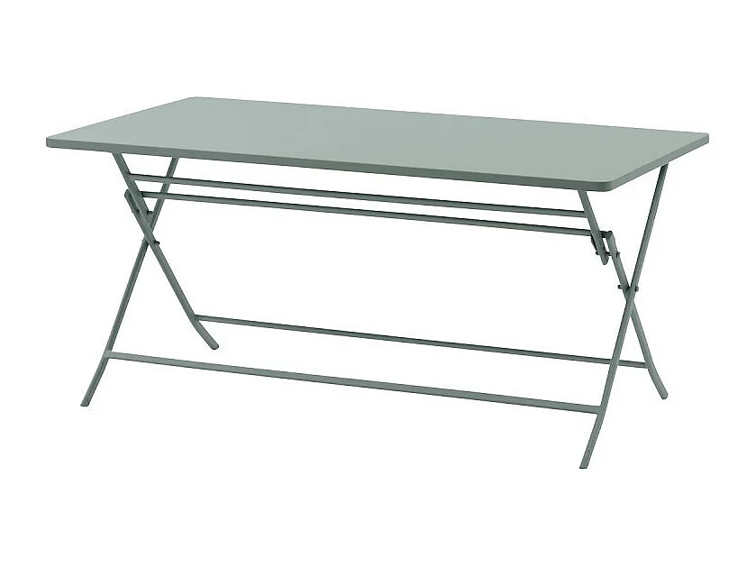 Table rectangulaire pliante Greensboro 6p olive Hespéride