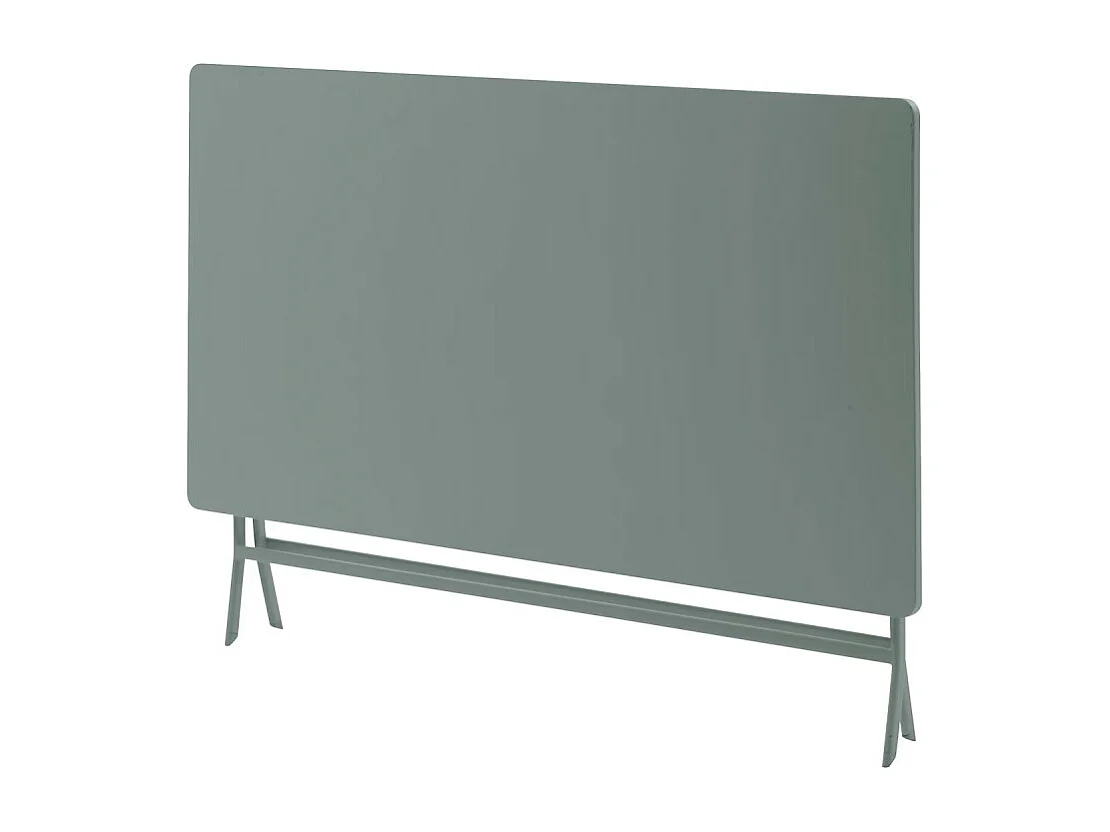 Table rectangulaire pliante Greensboro 6p olive Hespéride