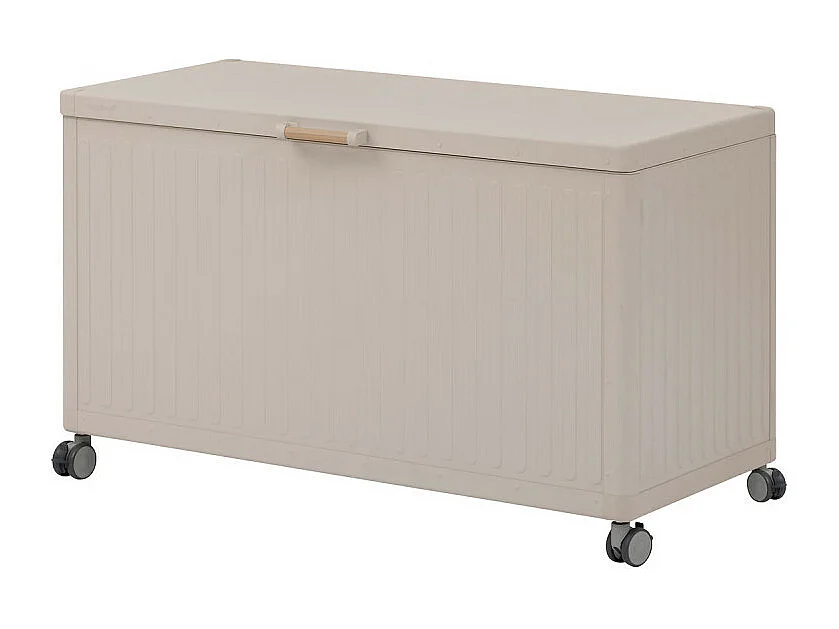 Coffre de rangement extérieur 510L Edenio argile Hespéride