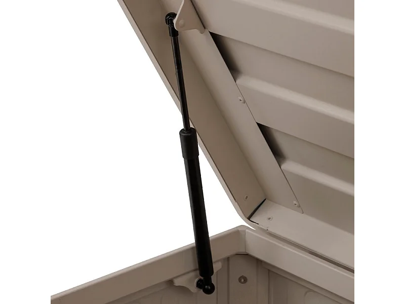 Coffre de rangement extérieur 510L Edenio argile Hespéride