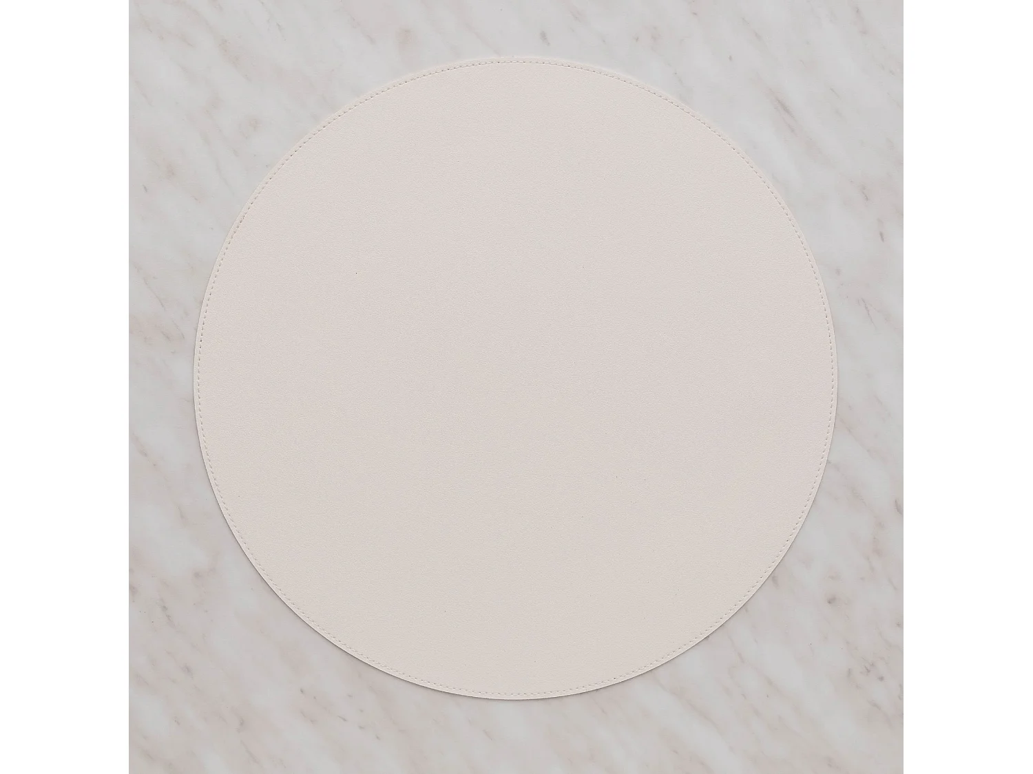 Set de Table Décoratif Mogen Écru 38 cm