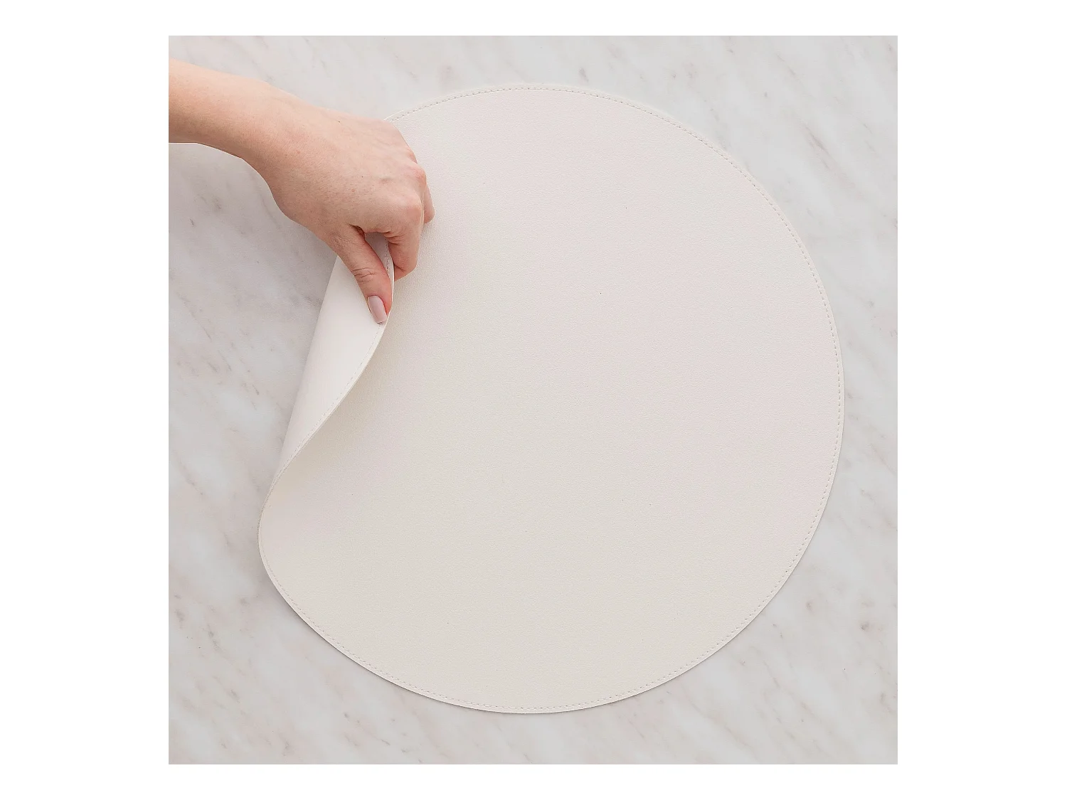 Dekoratives Tischset Mogen Mittel Ecru 38 cm