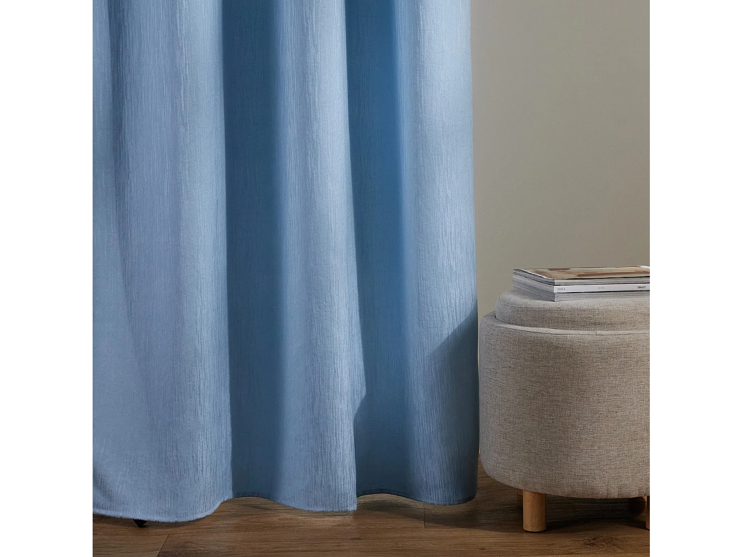 Vorhang Scilio hellblau 140 x 250