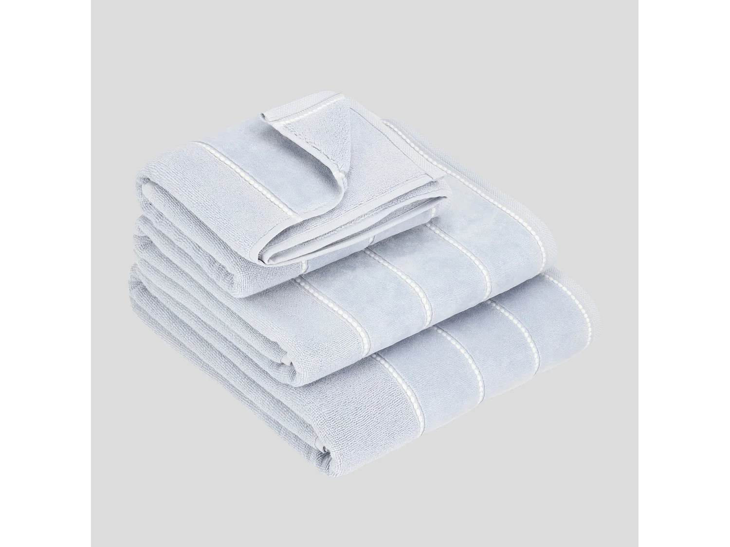 Badetuch Velly Hellblau 70x130