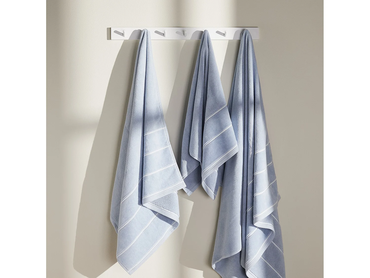 Badetuch Velly Hellblau 70x130