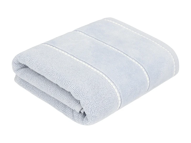 Badetuch Velly Hellblau 50x90 cm