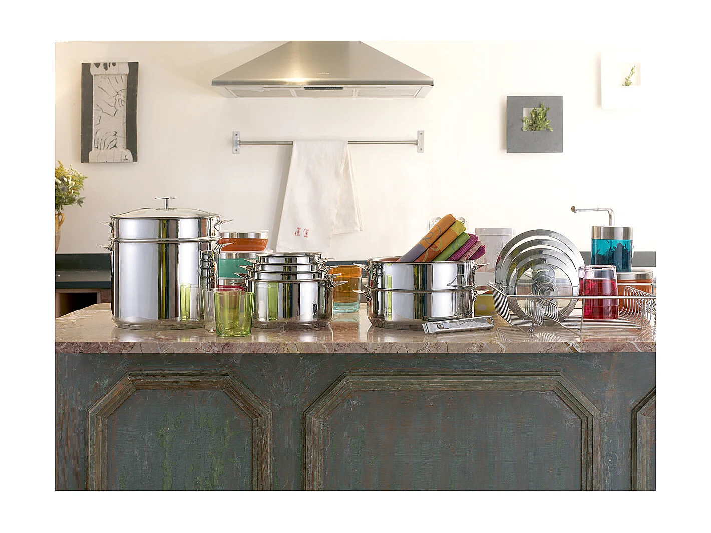 Eclipse - Poêle 28cm inox revêtement céramique