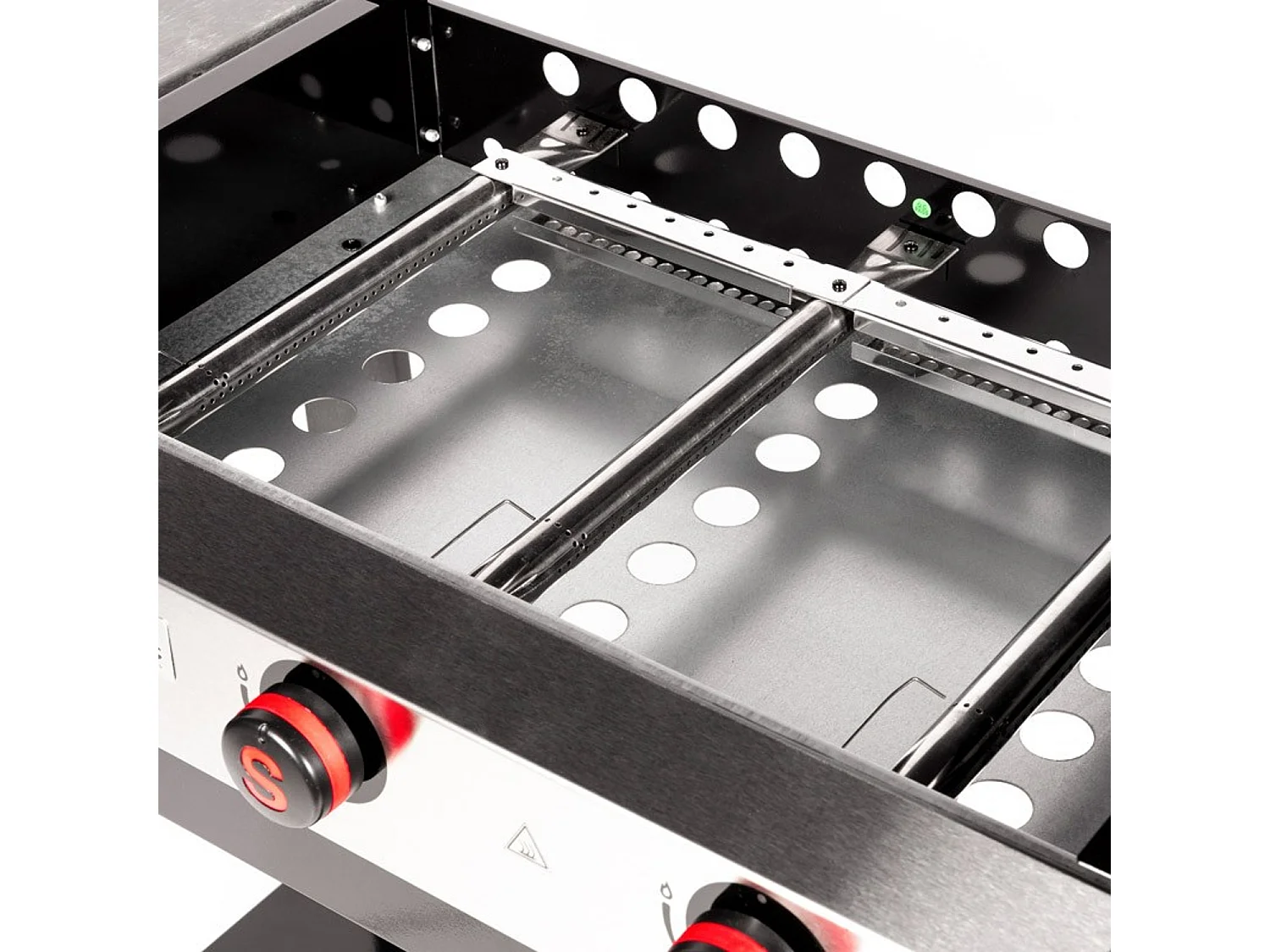 Plancha de asar a gas SAN SEBASTIAN 3 quemadores 8kW