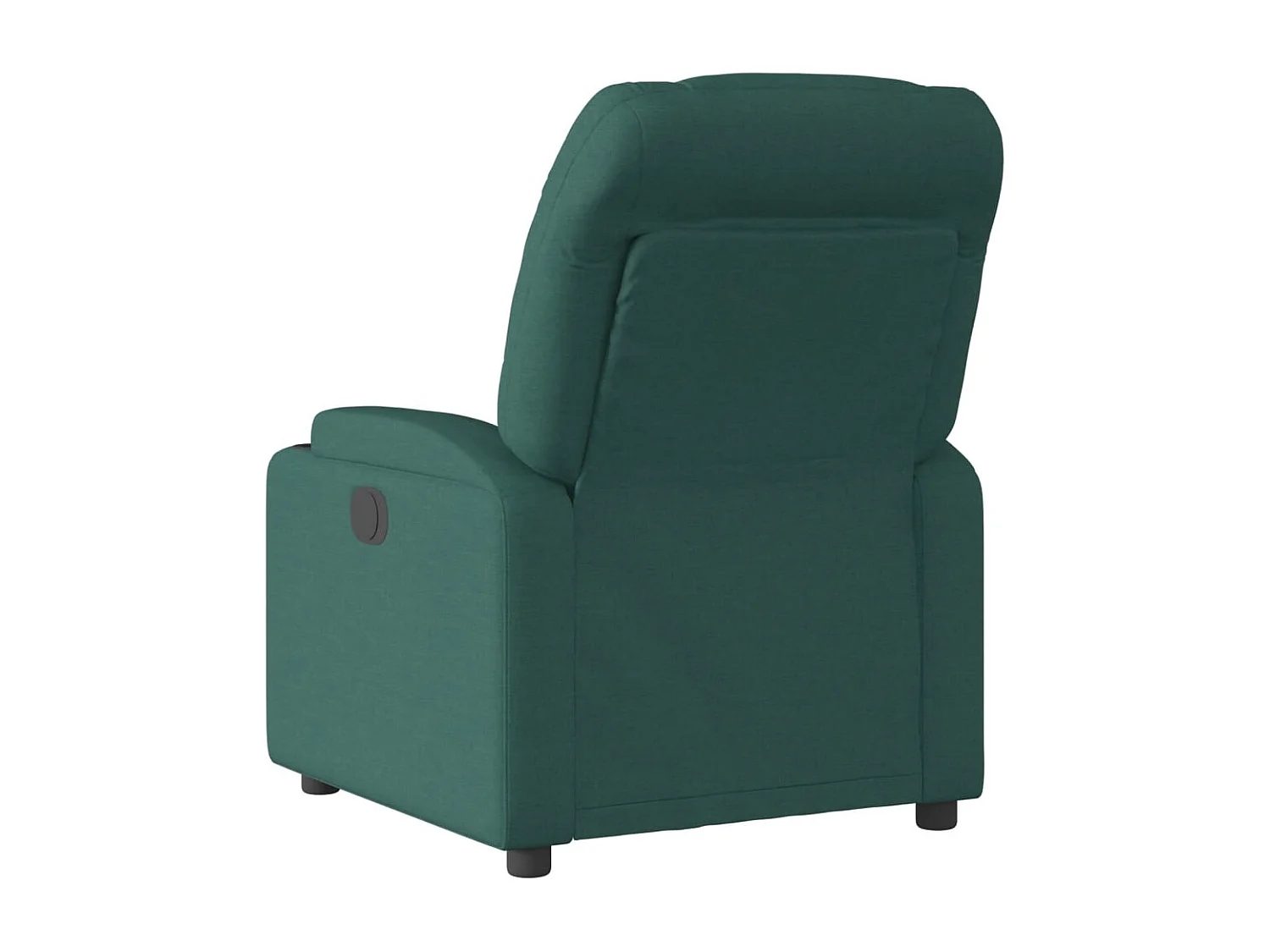 Fauteuil verstelbaar stof donkergroen