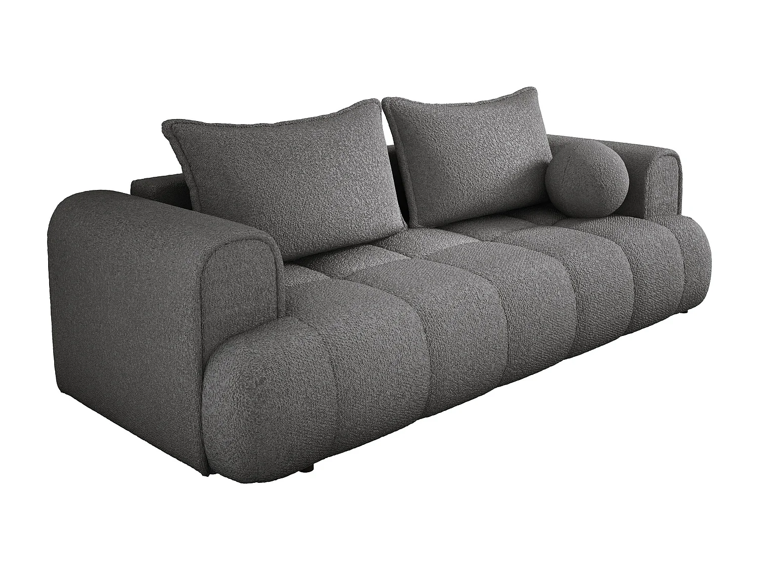 Canapé COCO Canapé-lit Avec Fonction Lit, Tissu Anthology, 2 places, Autonome, Dimension: 250x105x90cm Couleur: Grau