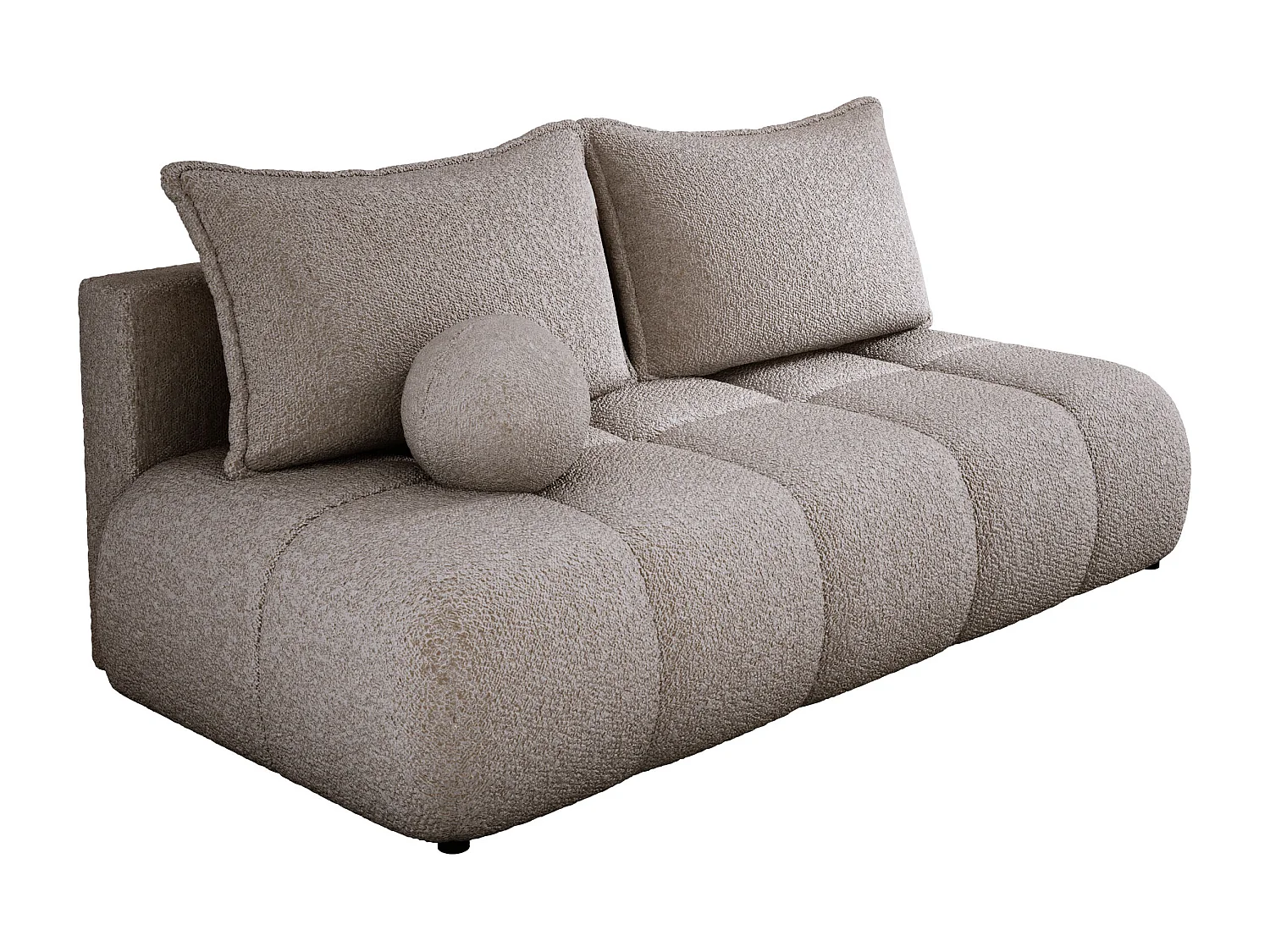 Canapé COCO MINI Canapé-lit Avec Fonction Lit, Tissu Anthology, 2 places, Autonome, Dimension: 205x105x97cm Couleur: Sand