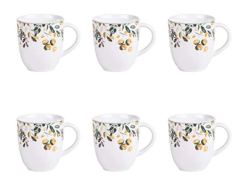 Mug Summer 35 cl (lot de 6)