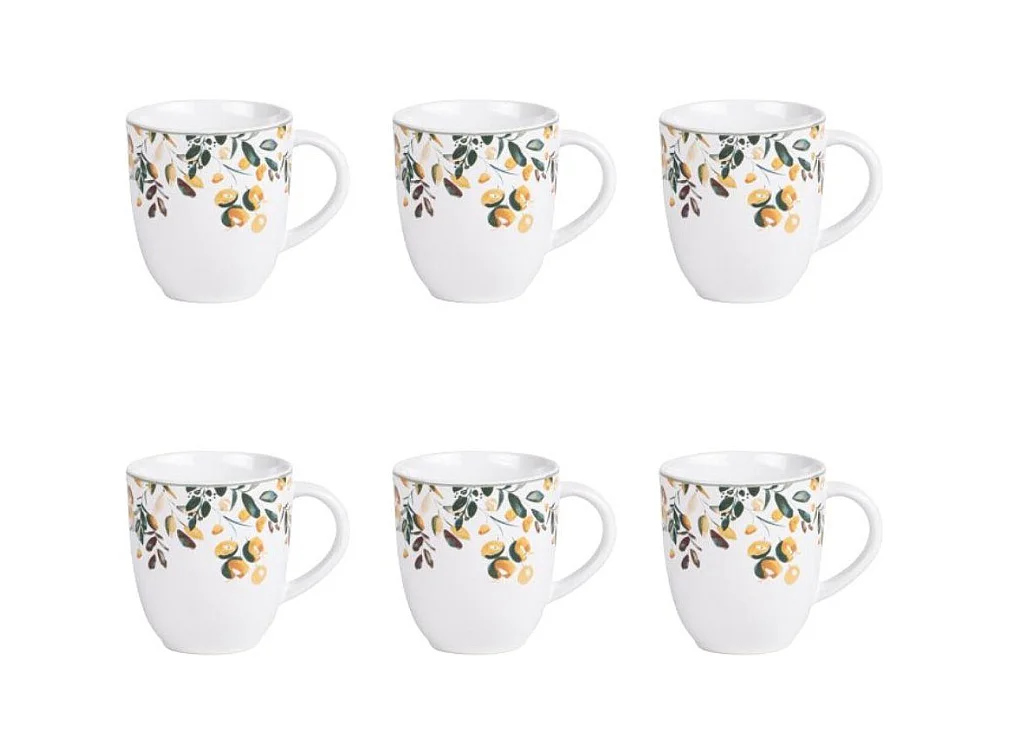 Mug Summer 35 cl (lot de 6)