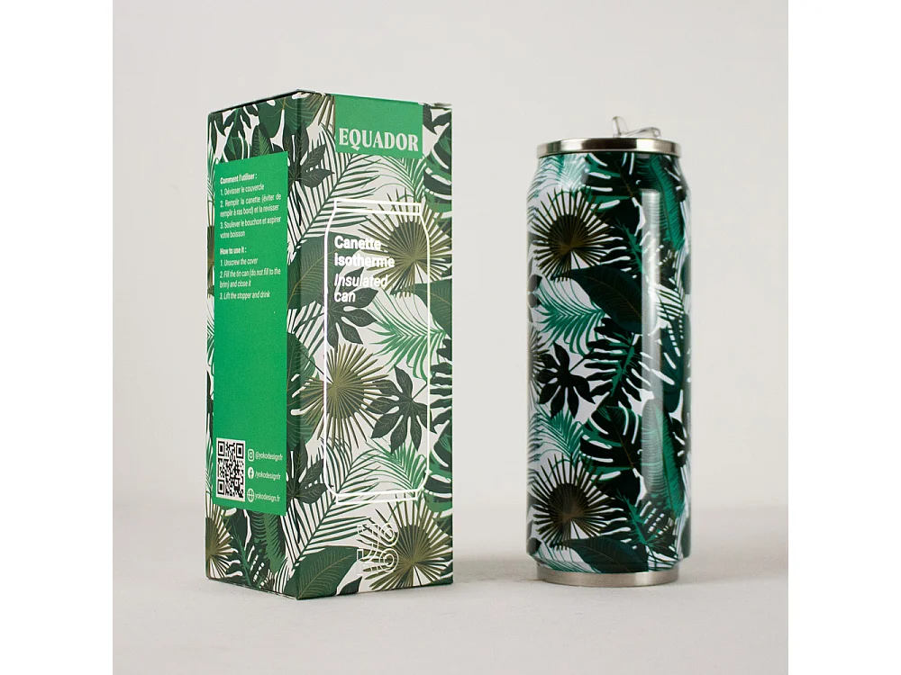 Canette isotherme Equador 50 cl