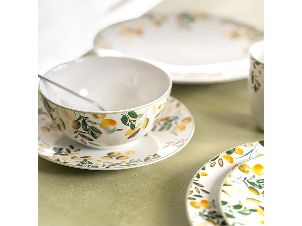 Assiette à dessert Summer 21 cm (lot de 6)