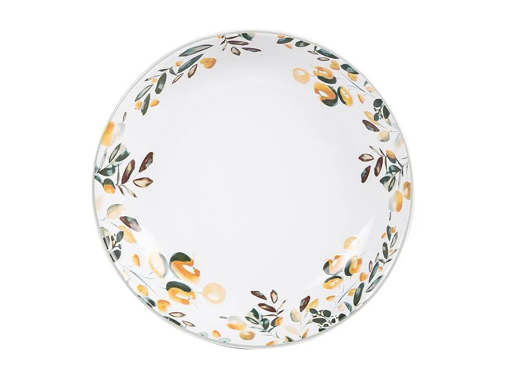 Assiette creuse Summer 19 cm (lot de 6)