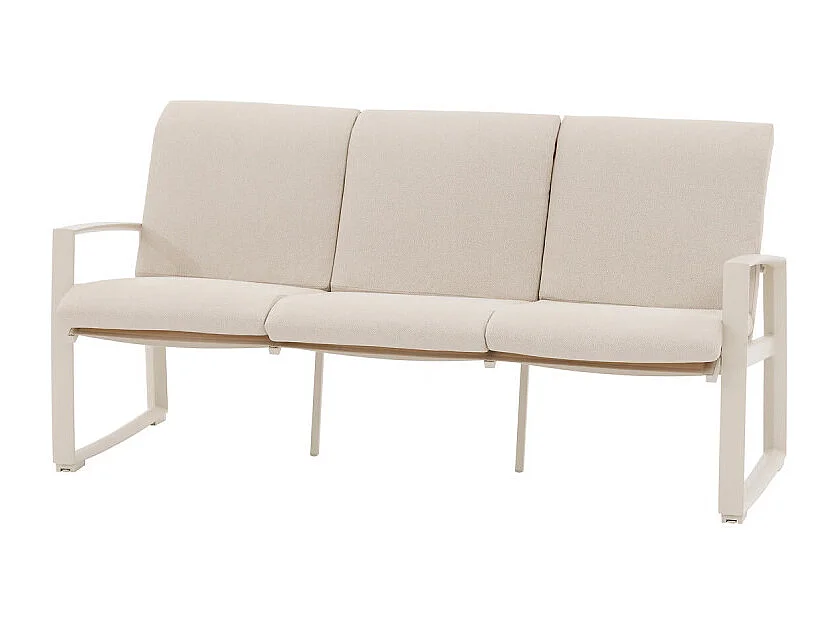 Salon de jardin Boreane 5 places lin / argile Hespéride