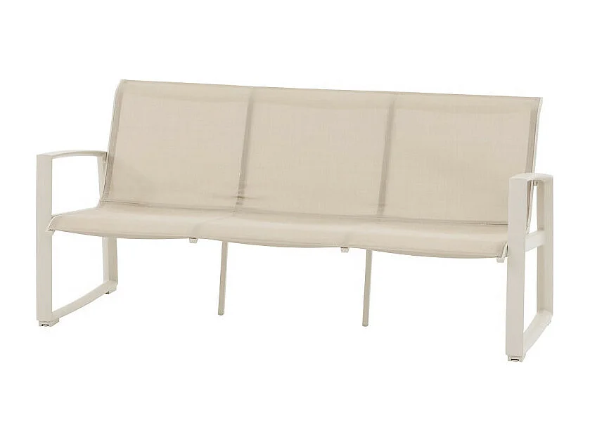 Salon de jardin Boreane 5 places lin / argile Hespéride