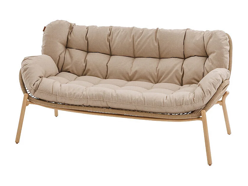 Salon de jardin 5 places Meloane taupe Hespéride