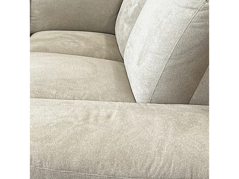 Canapé d'angle droit Alba beige