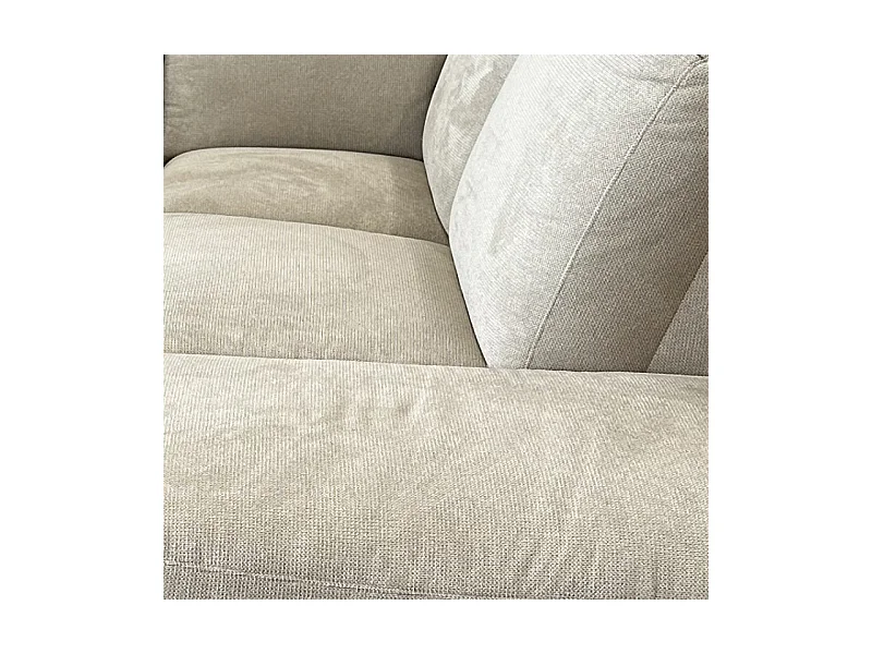 Canapé d'angle gauche Alba beige